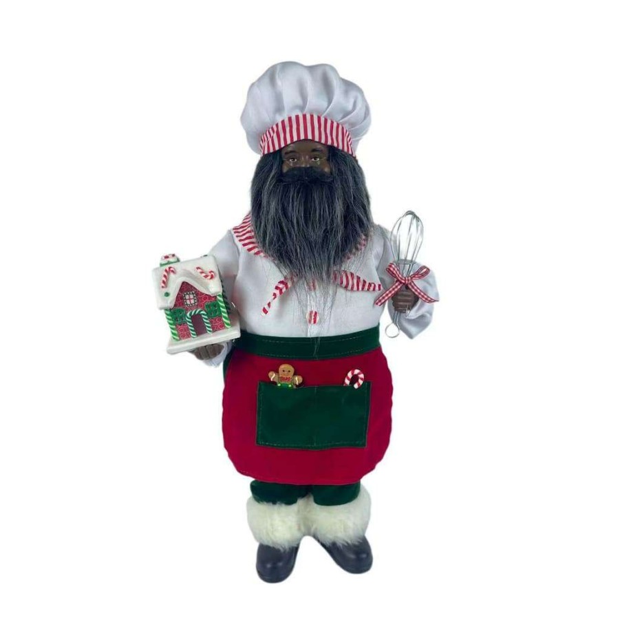 North Pole Journey * | Best Sale 18 Baker Santa Tabletop Figure By Ashland