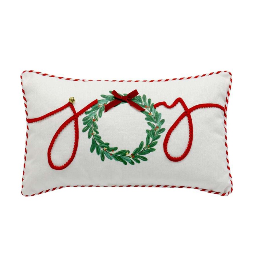 Mistletoe * | Buy Joy Pillow By Ashland