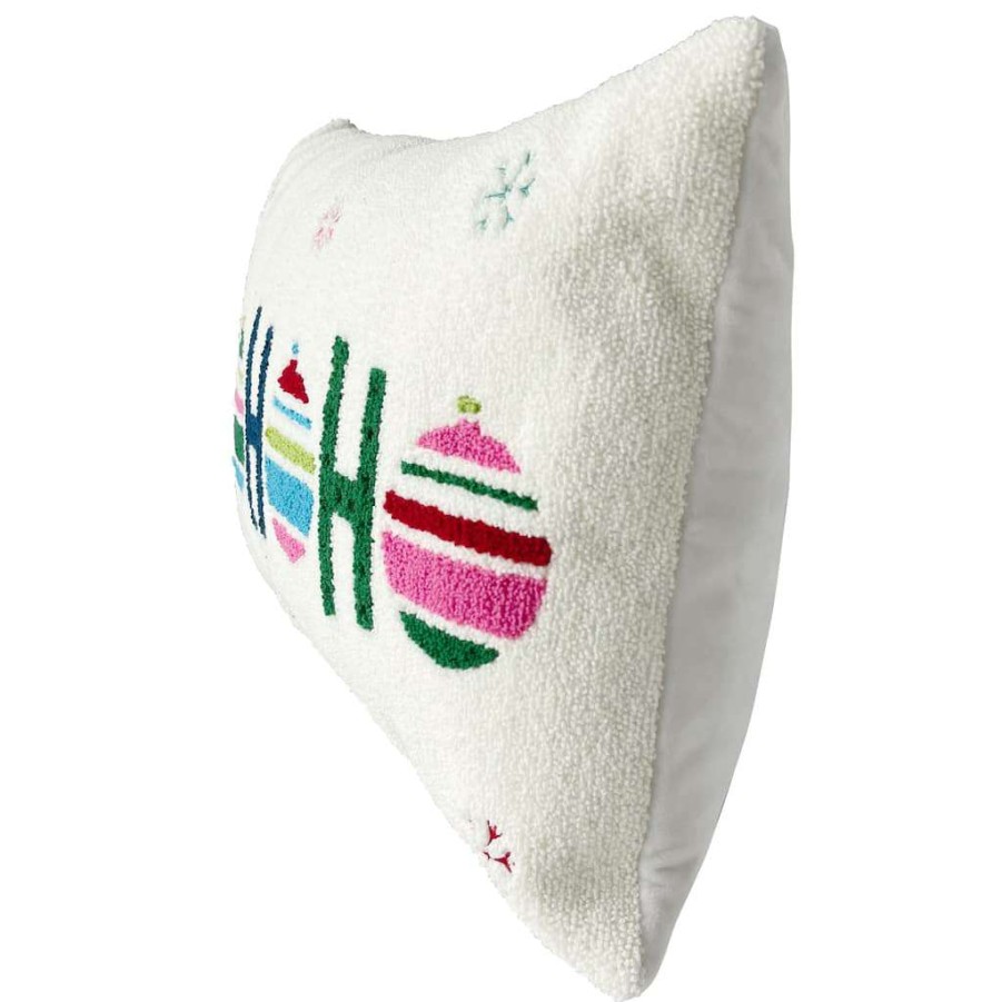 North Pole Journey * | Cheapest Ho Ho Ho Pillow By Ashland Christmas