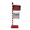 North Pole Journey * | Deals 31" Mailbox Stand Tabletop Christmas Decor By Ashland