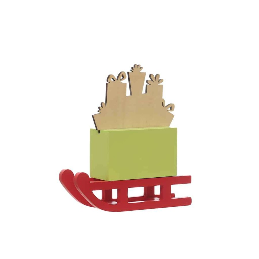 North Pole Journey * | Discount Sleigh Christmas Countdown Tabletop Decor By Ashland