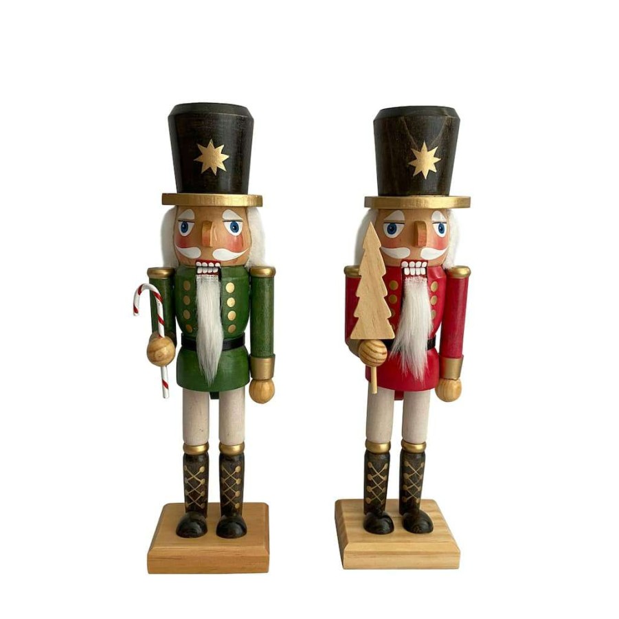 Christmas Cottage * | Promo Assorted 10 Holiday Tabletop Nutcracker By Ashland