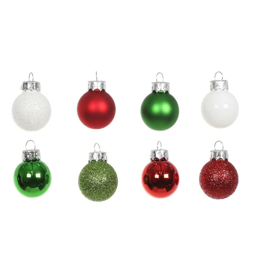 North Pole Journey * | Coupon Assorted 16Ct. 25Mm Glass Ball Ornaments By Ashland