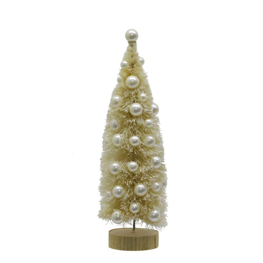 Holiday Romance * | Cheap Assorted 11.5 Pearl Christmas Tree Decoration By Ashland