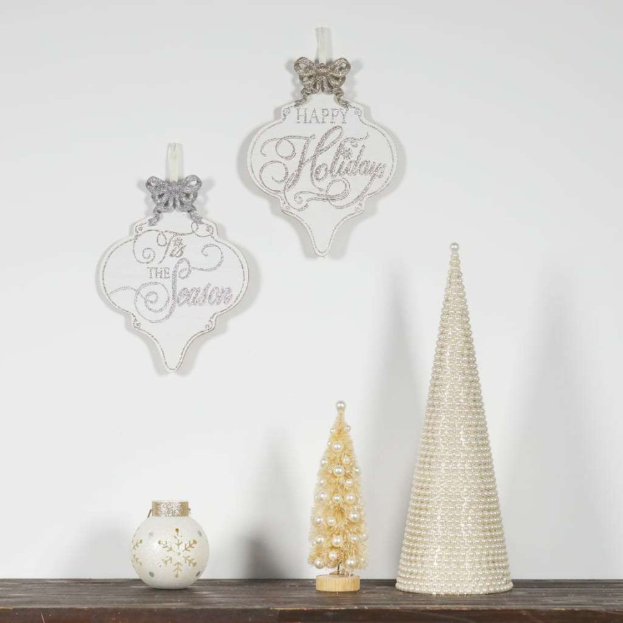 Holiday Romance * | Wholesale Assorted 5 Snowflake Candle Holder By Ashland