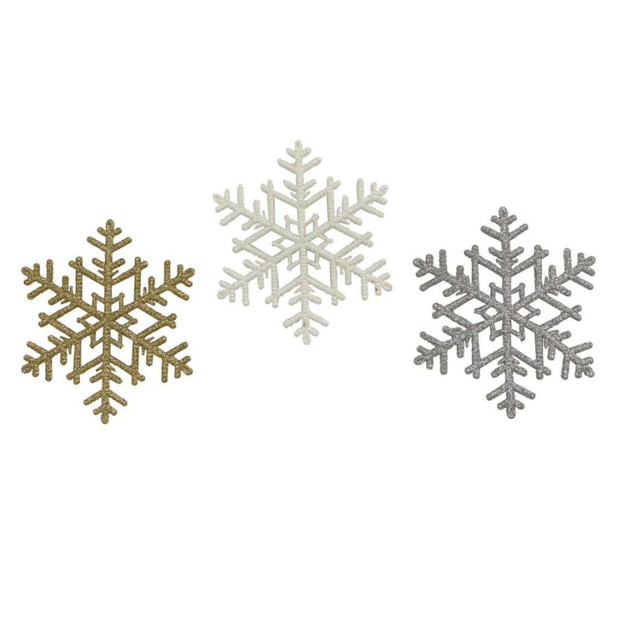 Holiday Romance * | Cheap Assorted 7 Snowflake Tabletop Box Set By Ashland , 6Ct.