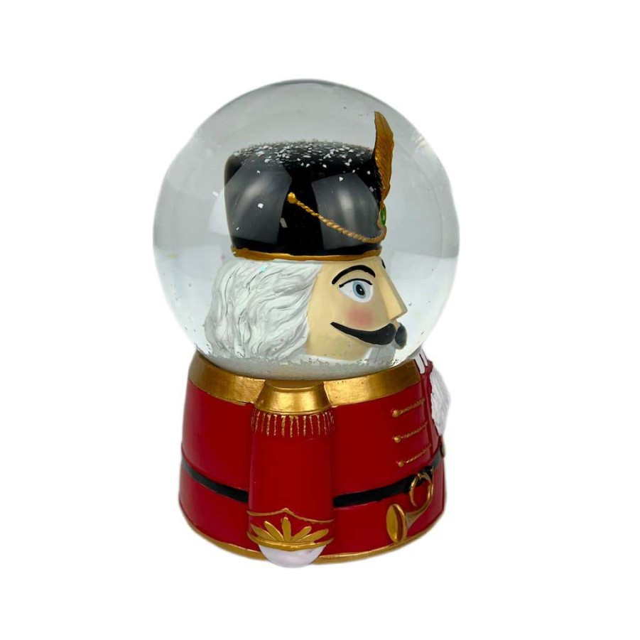 Mistletoe * | Brand New 6 Nutcracker Water Globe Tabletop Accent By Ashland