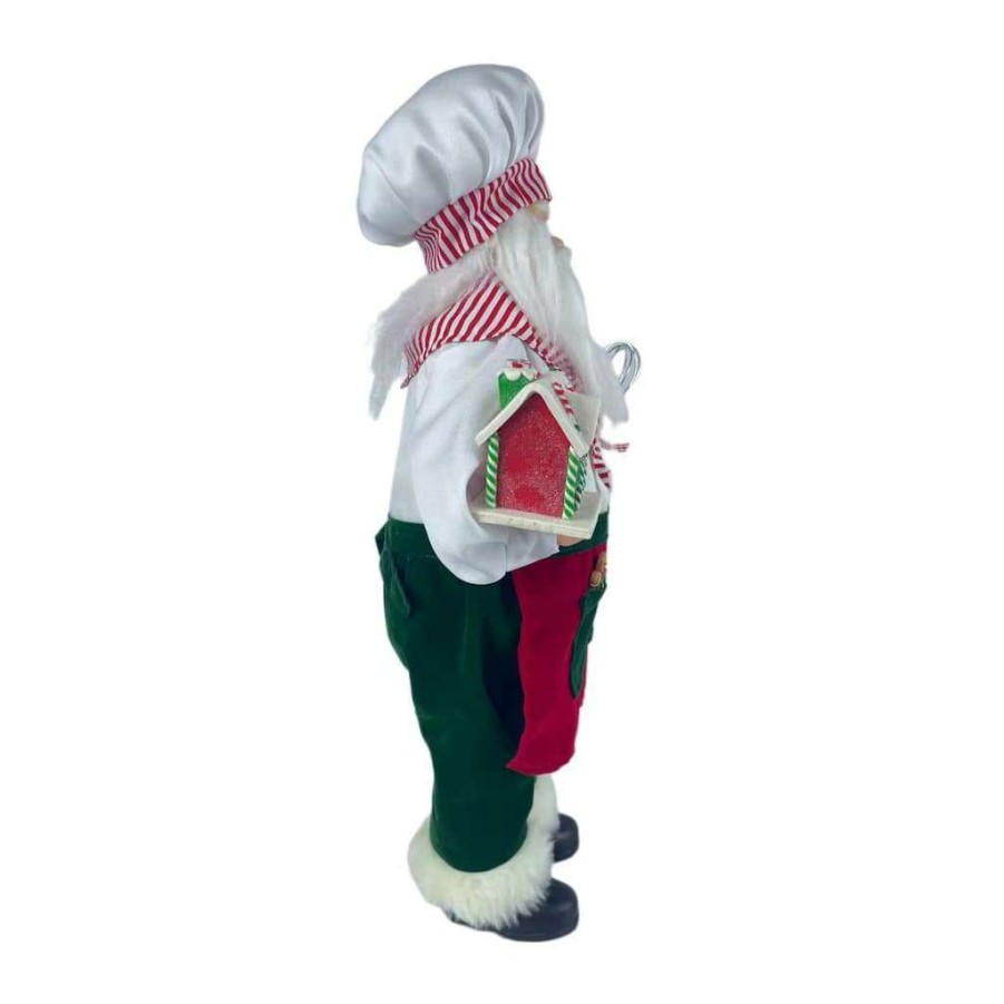 North Pole Journey * | Coupon 18 Baker Santa Tabletop Figure By Ashland