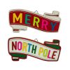 North Pole Journey * | Deals Assorted Christmas Wall Hanging By Ashland