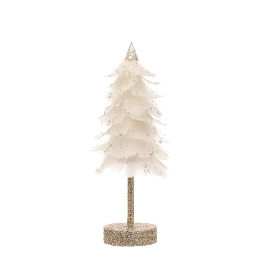 Holiday Romance * | New Assorted 9 Tabletop Feather Tree Decoration By Ashland