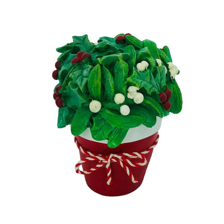 Mistletoe * | Top 10 Assorted 5" Potted Artificial Mistletoe Tabletop Decor By Ashland