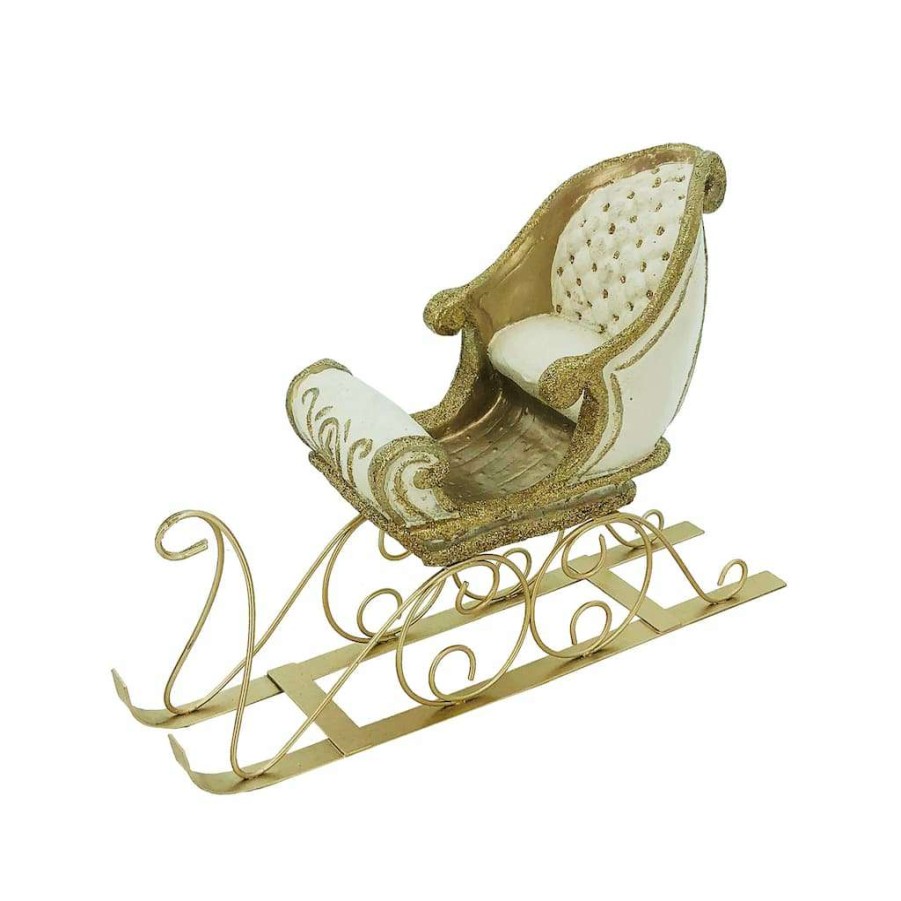 Holiday Romance * | Wholesale Assorted 9.5 Tabletop Sleigh By Ashland