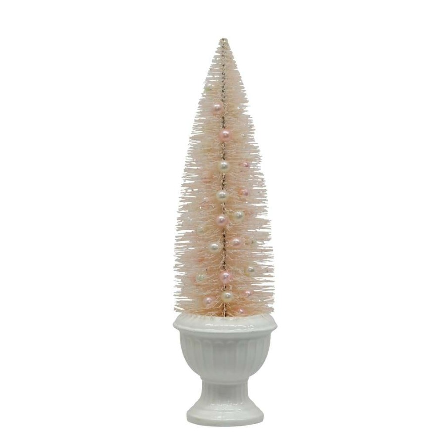 Holiday Romance * | Hot Sale Assorted 16 Pearl Christmas Tree Decoration By Ashland