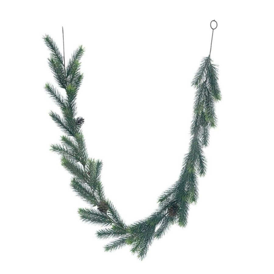 Christmas Garlands * | Top 10 6Ft. Shimmery Scots Pine Garland By Ashland