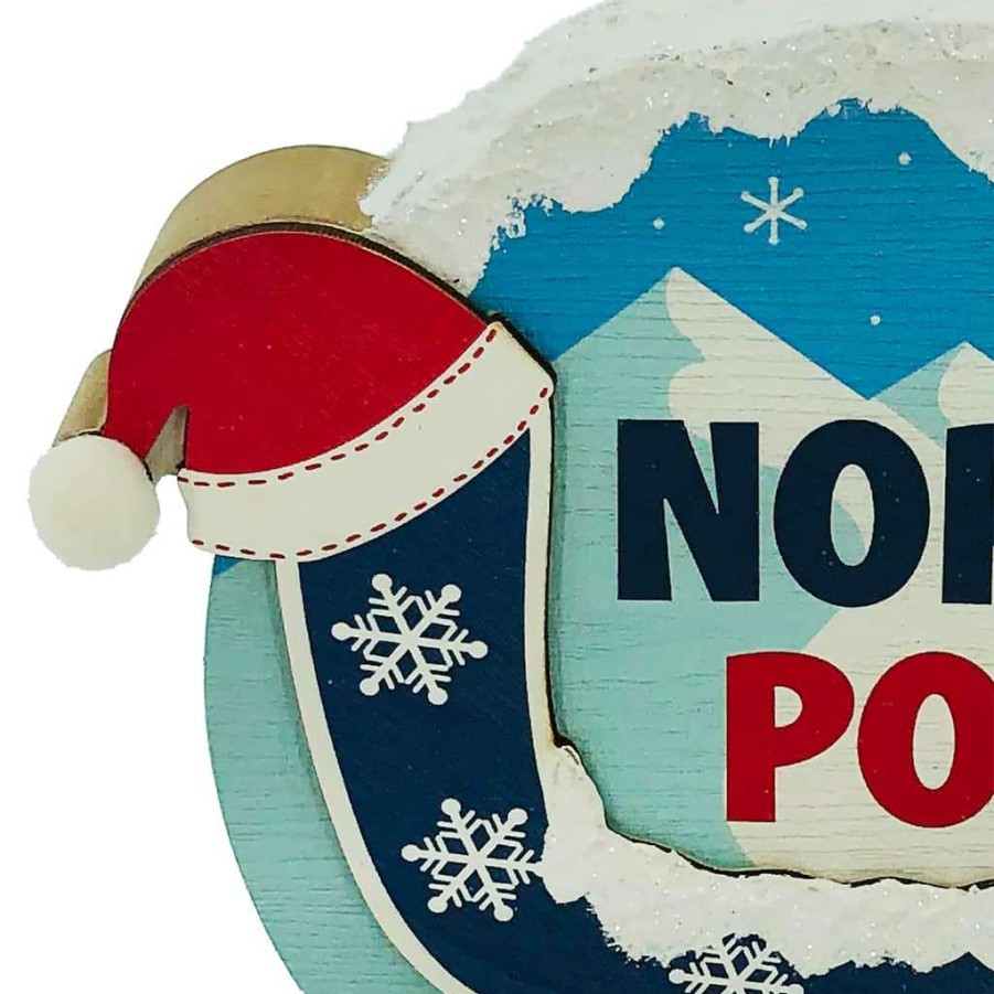 North Pole Journey * | Top 10 7.8 North Pole Tabletop Decoration By Ashland