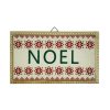 Christmas Cottage * | Deals Noel Wall Hanging By Ashland