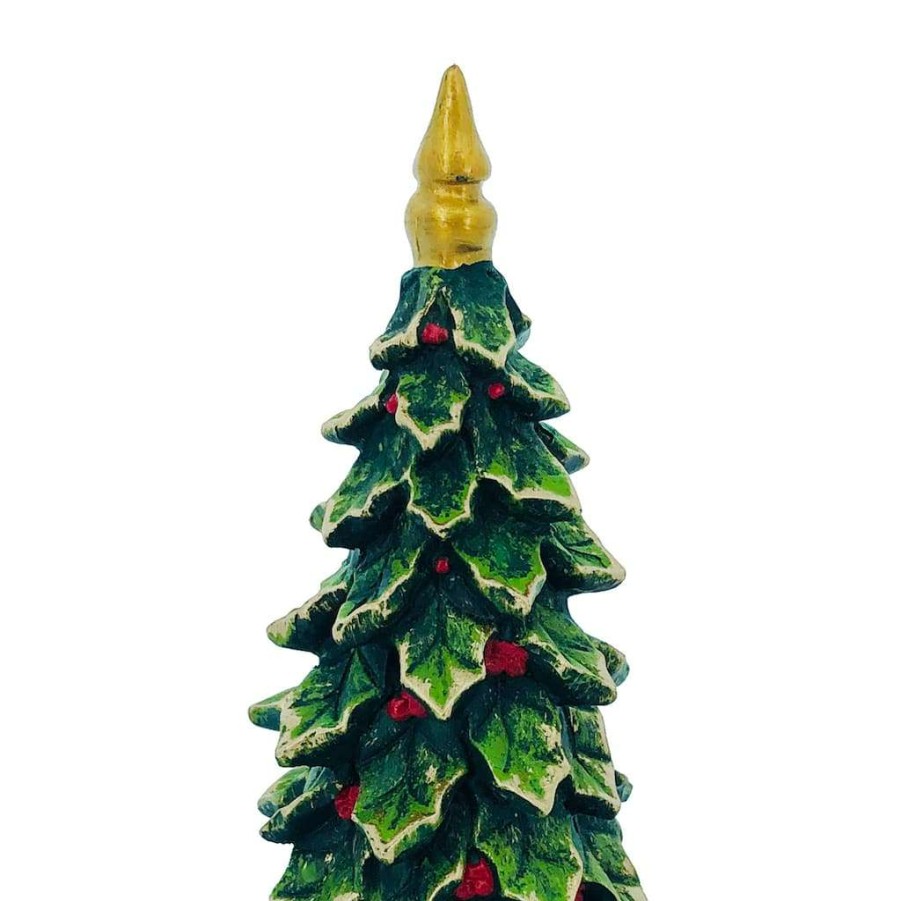 Mistletoe * | Outlet 12.6" Large Christmas Tree Tabletop Decor By Ashland