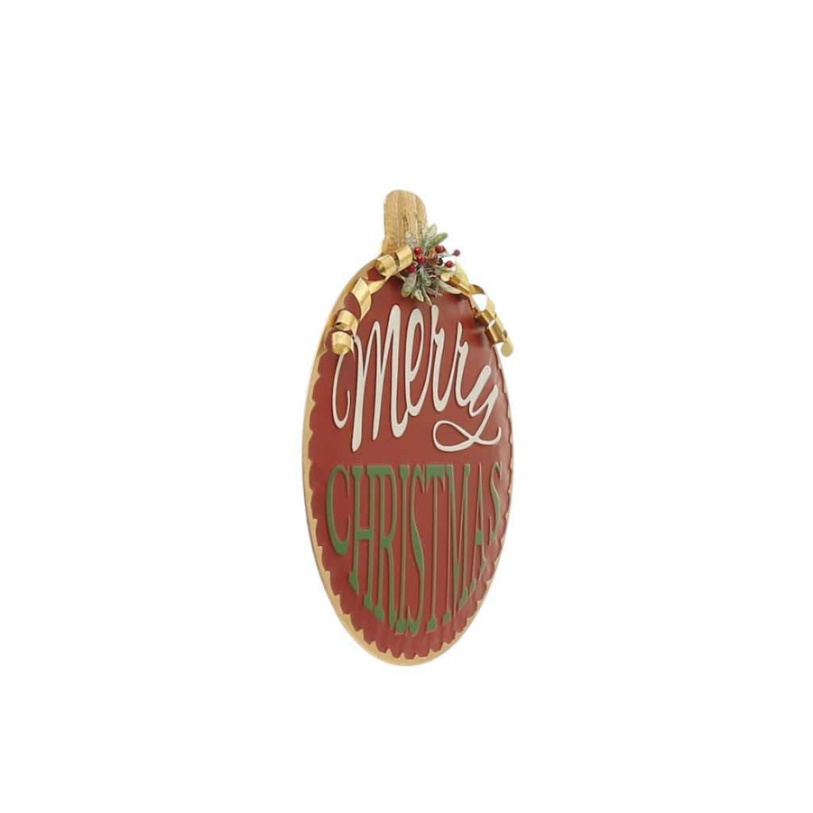 Mistletoe * | Buy 26 Merry Christmas Ornament Wall Sign By Ashland