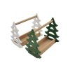 Christmas Cottage * | Best Deal Assorted Tree Tabletop Crate With Handle By Ashland