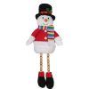 North Pole Journey * | Wholesale 22 Snowman With Dangle Legs Decoration By Ashland