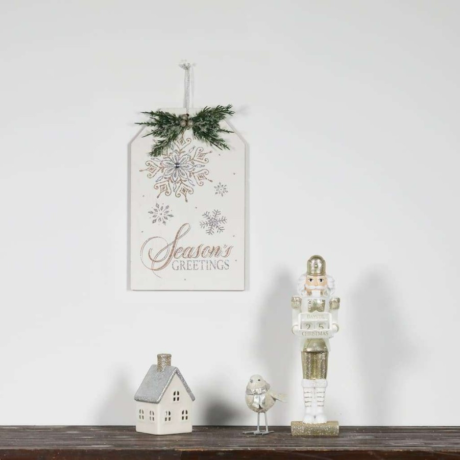 Holiday Romance * | Coupon Assorted 13.9 Nutcracker Calendar Decoration By Ashland