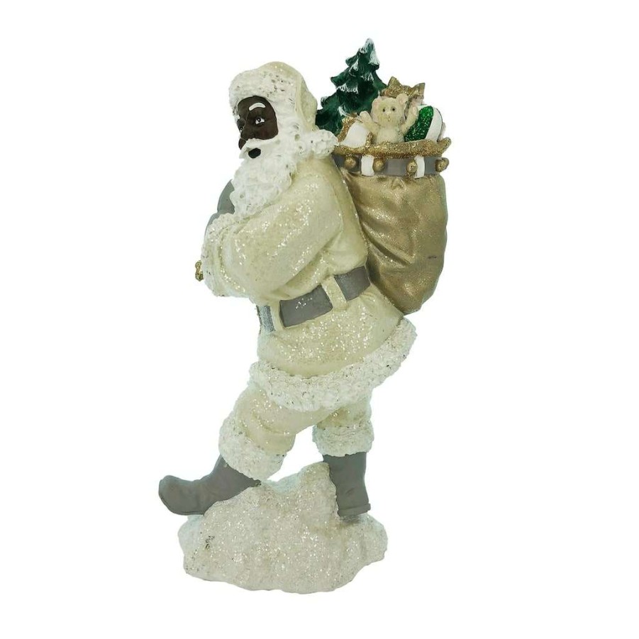 Holiday Romance * | Best Deal 14 Tabletop Santa Claus With Gifts By Ashland