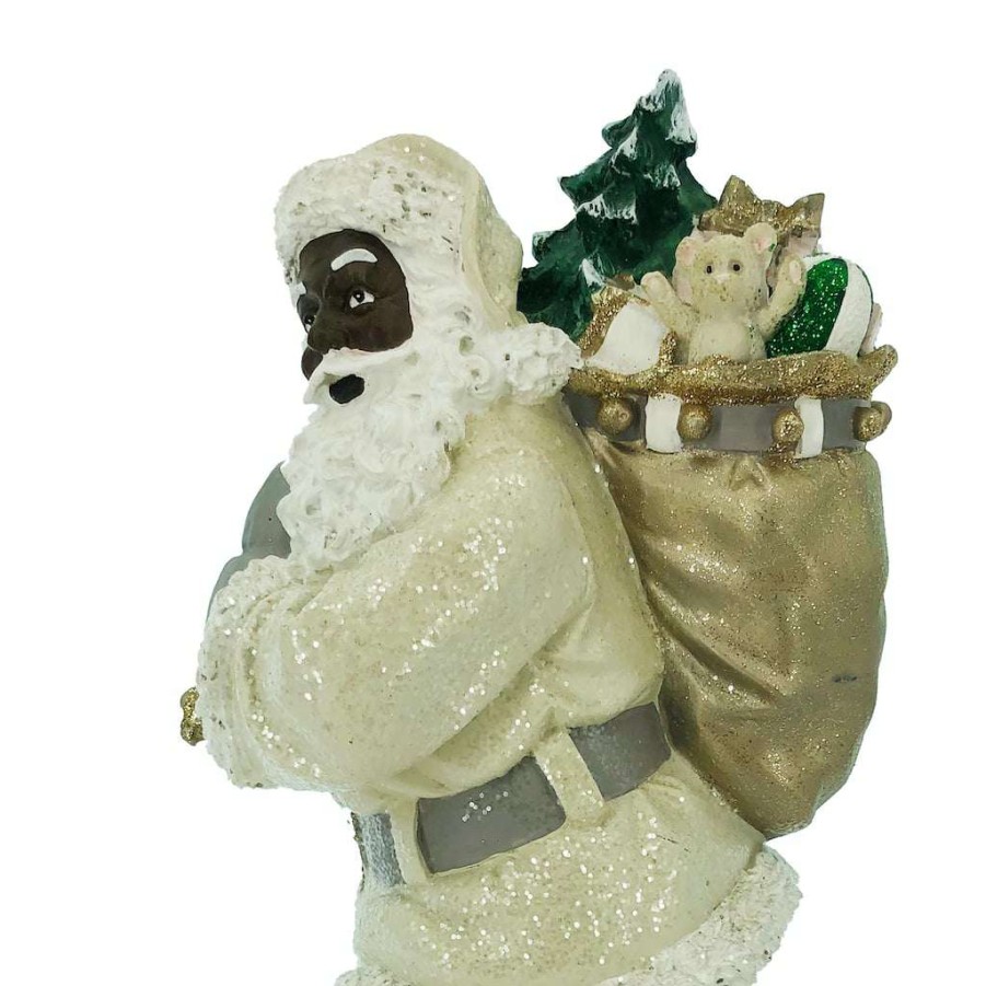 Holiday Romance * | Best Deal 14 Tabletop Santa Claus With Gifts By Ashland