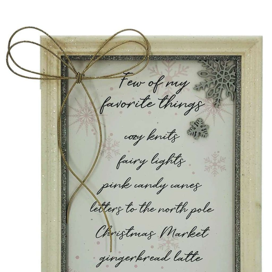 Holiday Romance * | Best Pirce Favorite Things Wall Sign By Ashland