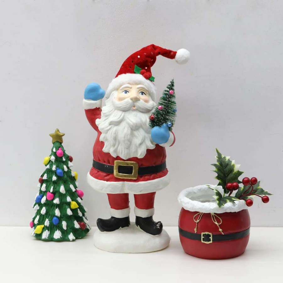 North Pole Journey * | Wholesale Assorted 3.9 Santa Belt Container By Ashland