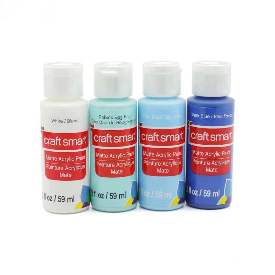 Craft Paint * | New Winter Wonderland Matte Acrylic Paint Set By Craft Smart