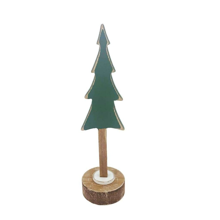 Christmas Cottage * | Deals Assorted Small Tabletop Wood Tree By Ashland