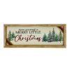 Christmas Cottage * | Top 10 Merry Little Christmas Wall Hanging By Ashland