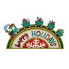 North Pole Journey * | New Happy Holidays Wall Hanging By Ashland