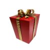 Mistletoe * | Deals Large Red Tabletop Gift Box By Ashland