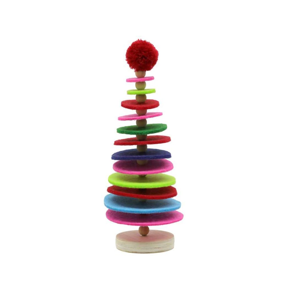 North Pole Journey * | Promo 8 Felt Christmas Tree Decoration By Ashland