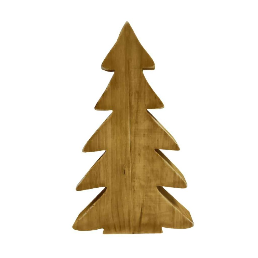 Christmas Cottage * | Best Pirce Assorted 12 Wooden Tabletop Tree By Ashland