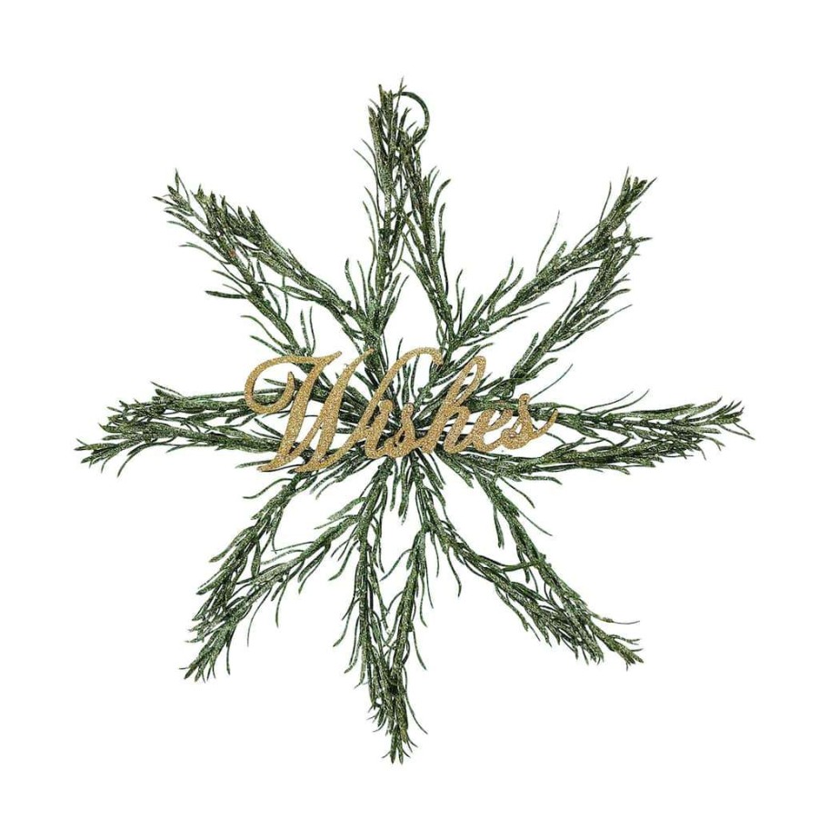 Holiday Romance * | Hot Sale Assorted Hanging Star Wall Accent By Ashland