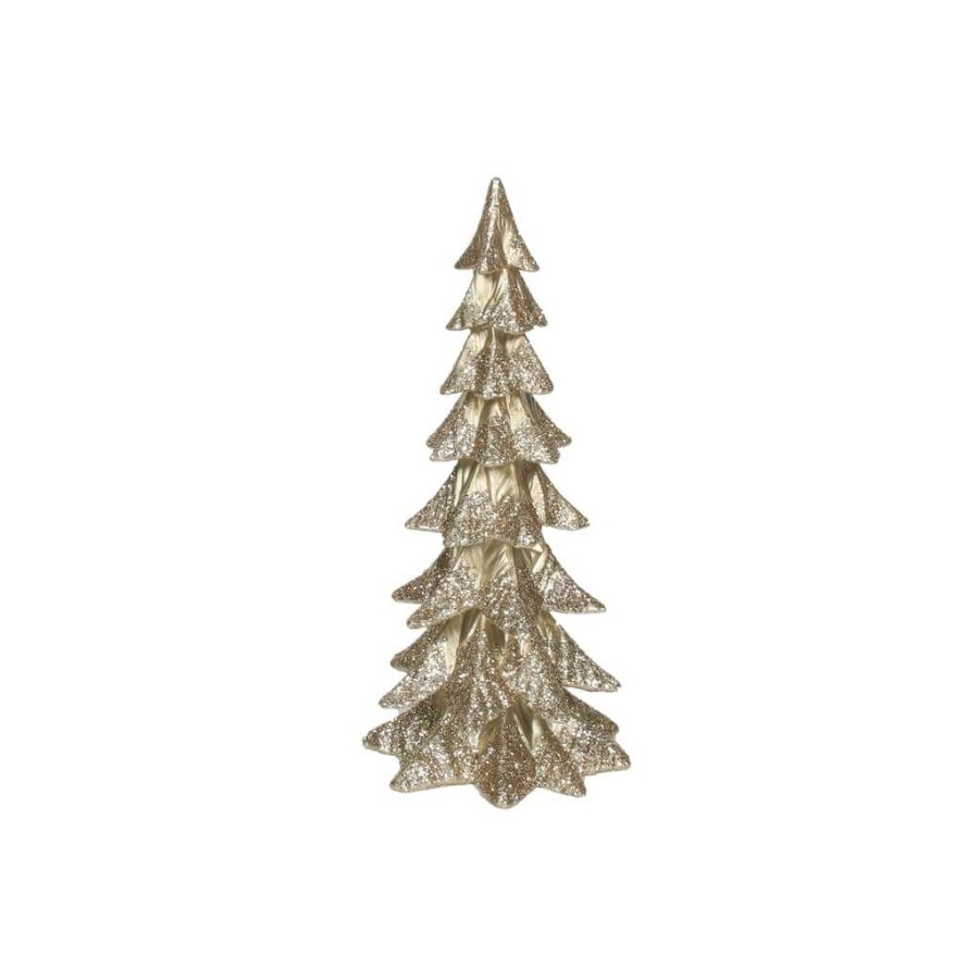 Holiday Romance * | Best Pirce 9" Small Glitter Christmas Tree Tabletop Decor By Ashland