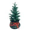 Mistletoe * | New 8" Small Christmas Tree With Base Tabletop Decor By Ashland