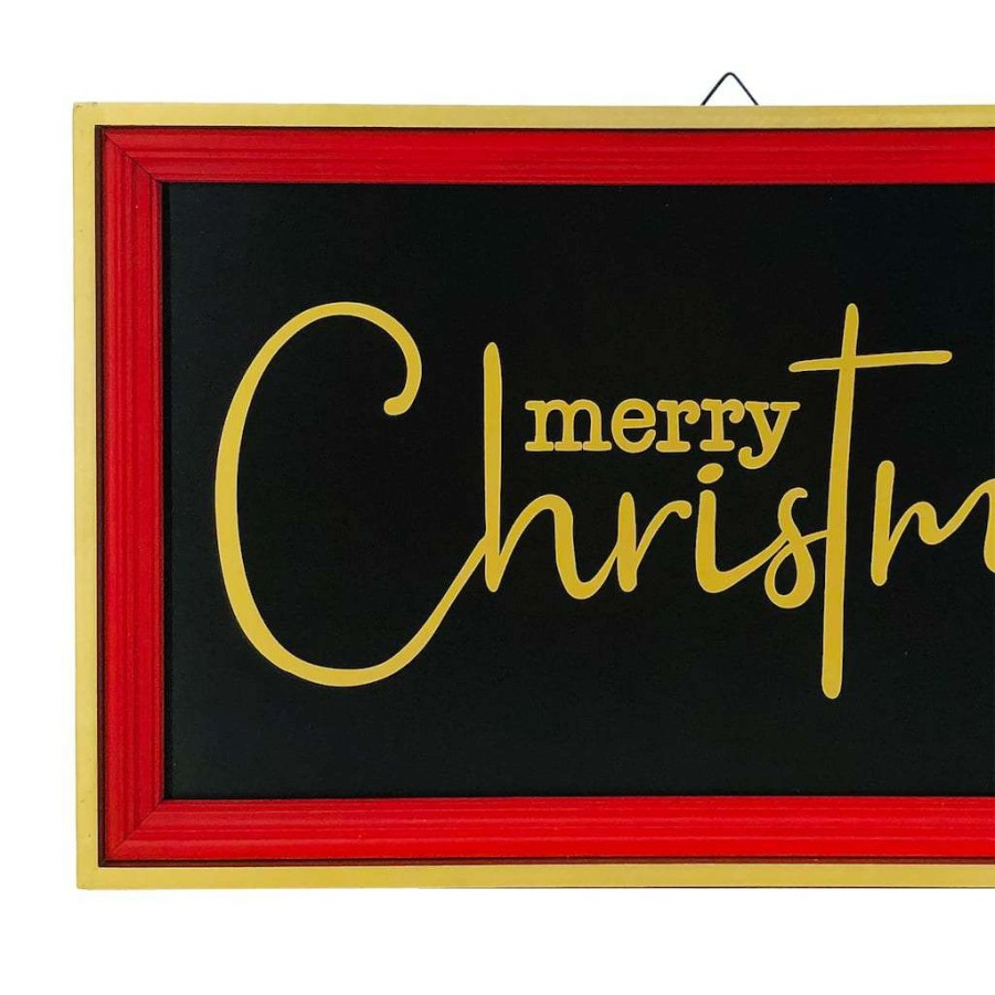 Mistletoe * | Flash Sale 21" Merry Christmas Wall Sign By Ashland