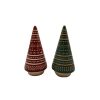 Christmas Cottage * | Promo Assorted 7 Decorative Ceramic Tree By Ashland