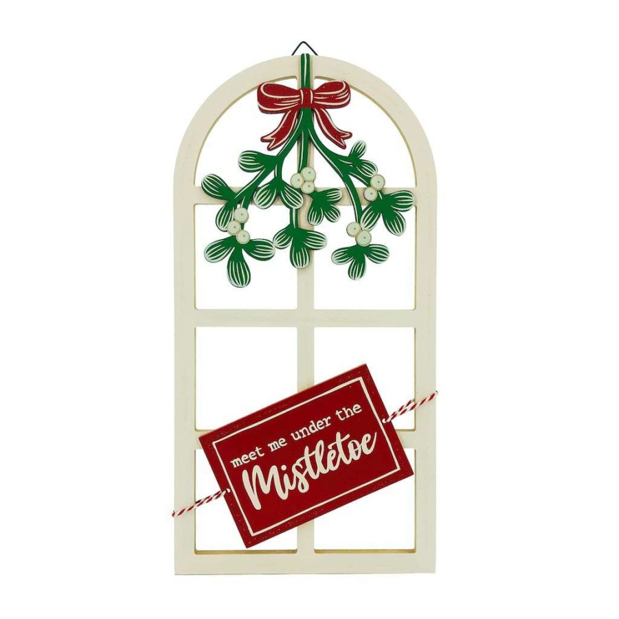 Mistletoe * | Hot Sale Assorted 18" Wall Arch Christmas Decor By Ashland