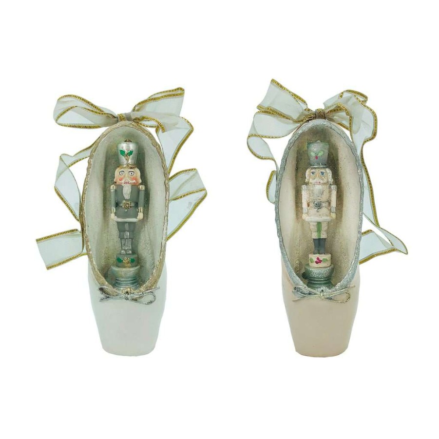 Holiday Romance * | Best Pirce Assorted 7.5 Ballet Shoe Nutcracker Accent By Ashland