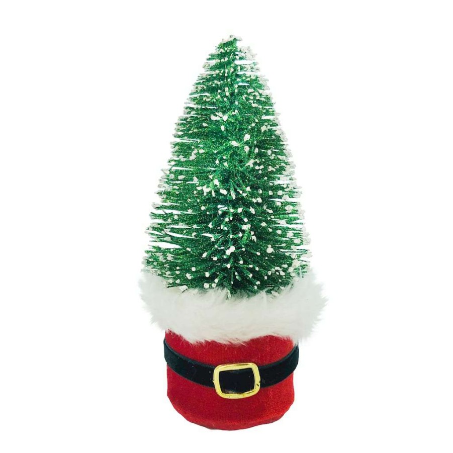 Mistletoe * | Best Pirce Assorted 7" Christmas Tree With Suit Tabletop Decor By Ashland