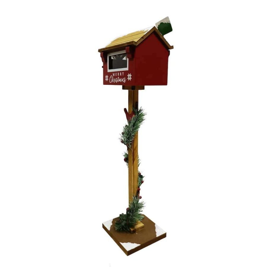 Christmas Cottage * | Best Pirce Assorted 28 Christmas Mailbox By Ashland