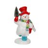 North Pole Journey * | Brand New 12" Tall Snowman Tabletop Decor By Ashland