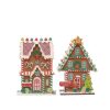 North Pole Journey * | Coupon Assorted Christmas Clay Gingerbread House Tabletop Decor By Ashland